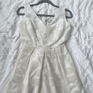 White Jcrew Dress